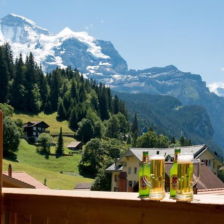 Panoramapark Soleil Chalet E Wengen Dış mekan fotoğraf