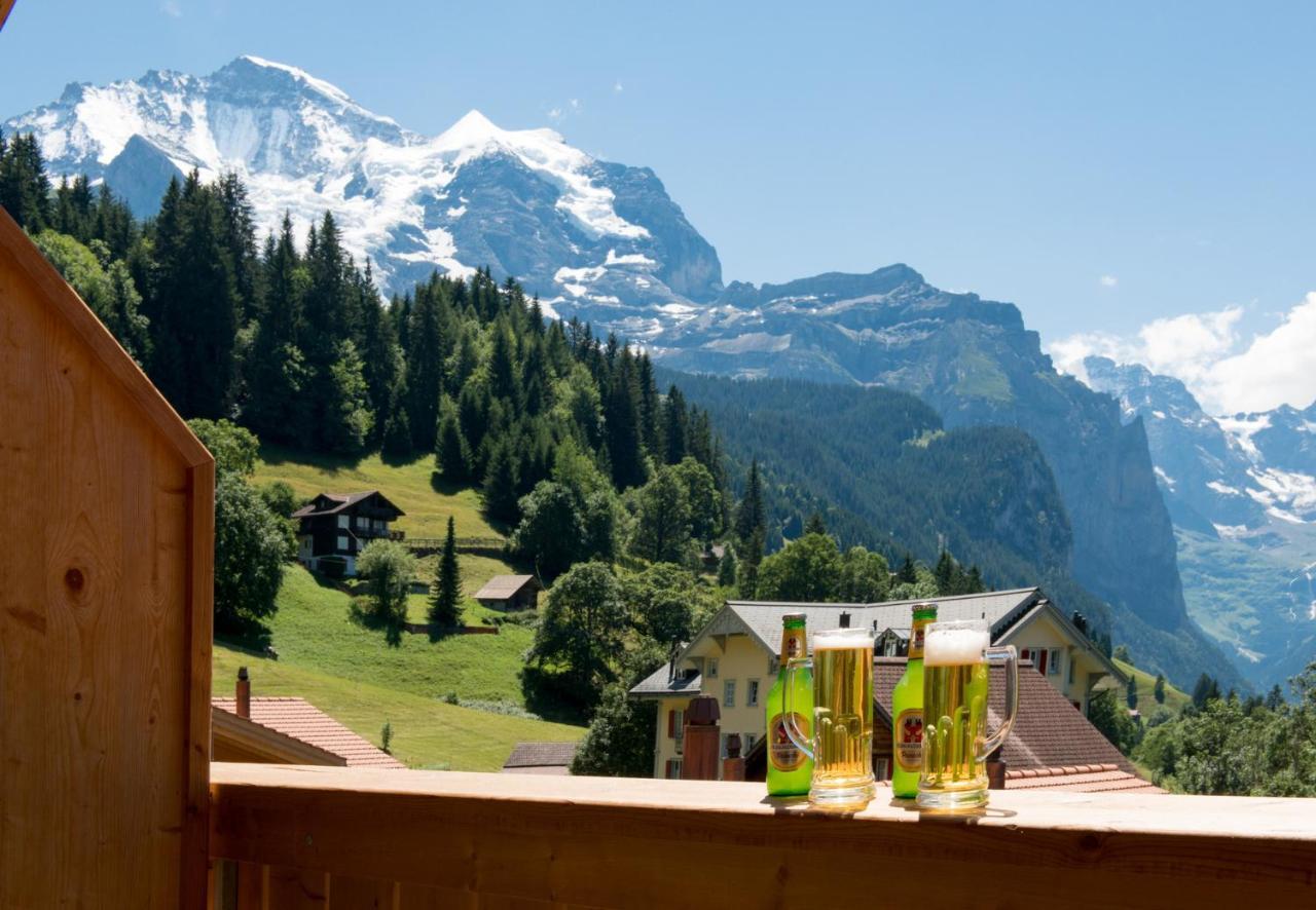 Panoramapark Soleil Chalet E Wengen Dış mekan fotoğraf