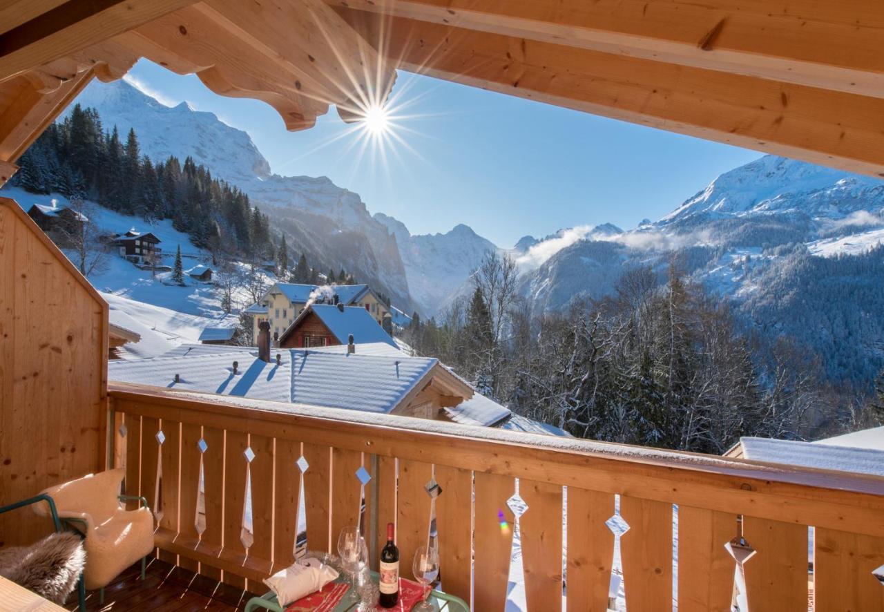 Panoramapark Soleil Chalet E Wengen Dış mekan fotoğraf