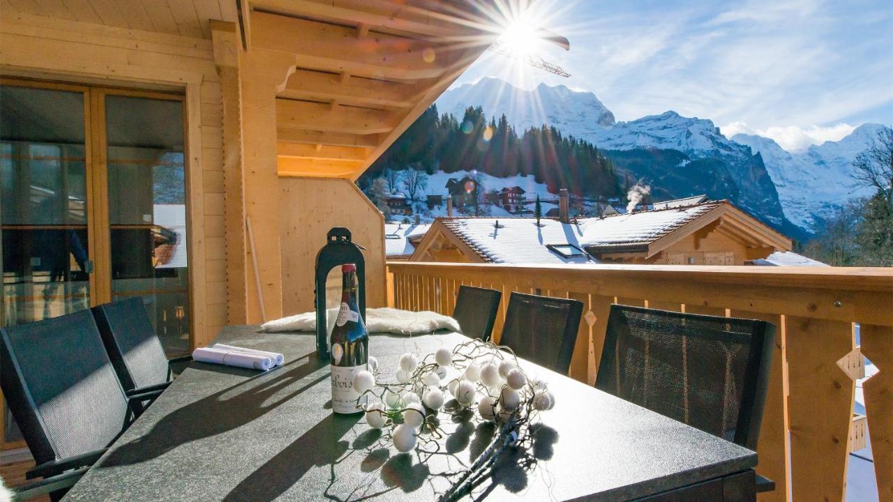 Panoramapark Soleil Chalet E Wengen Dış mekan fotoğraf