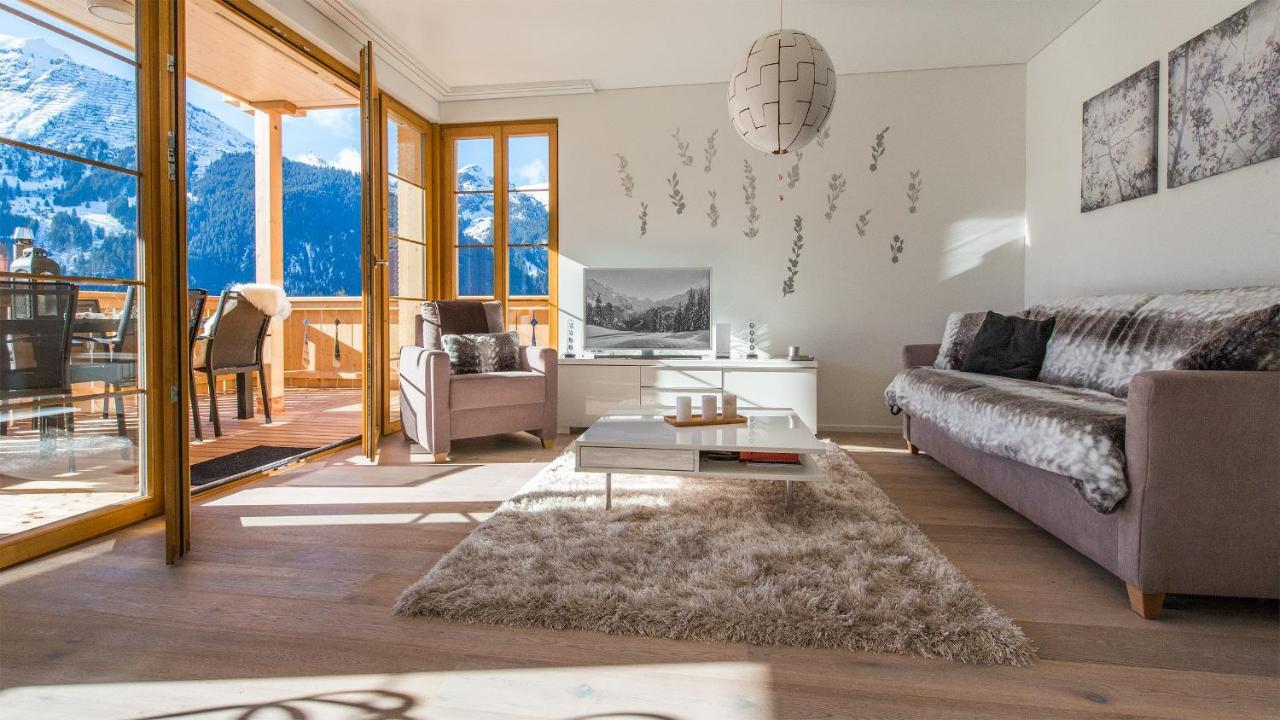 Panoramapark Soleil Chalet E Wengen Dış mekan fotoğraf