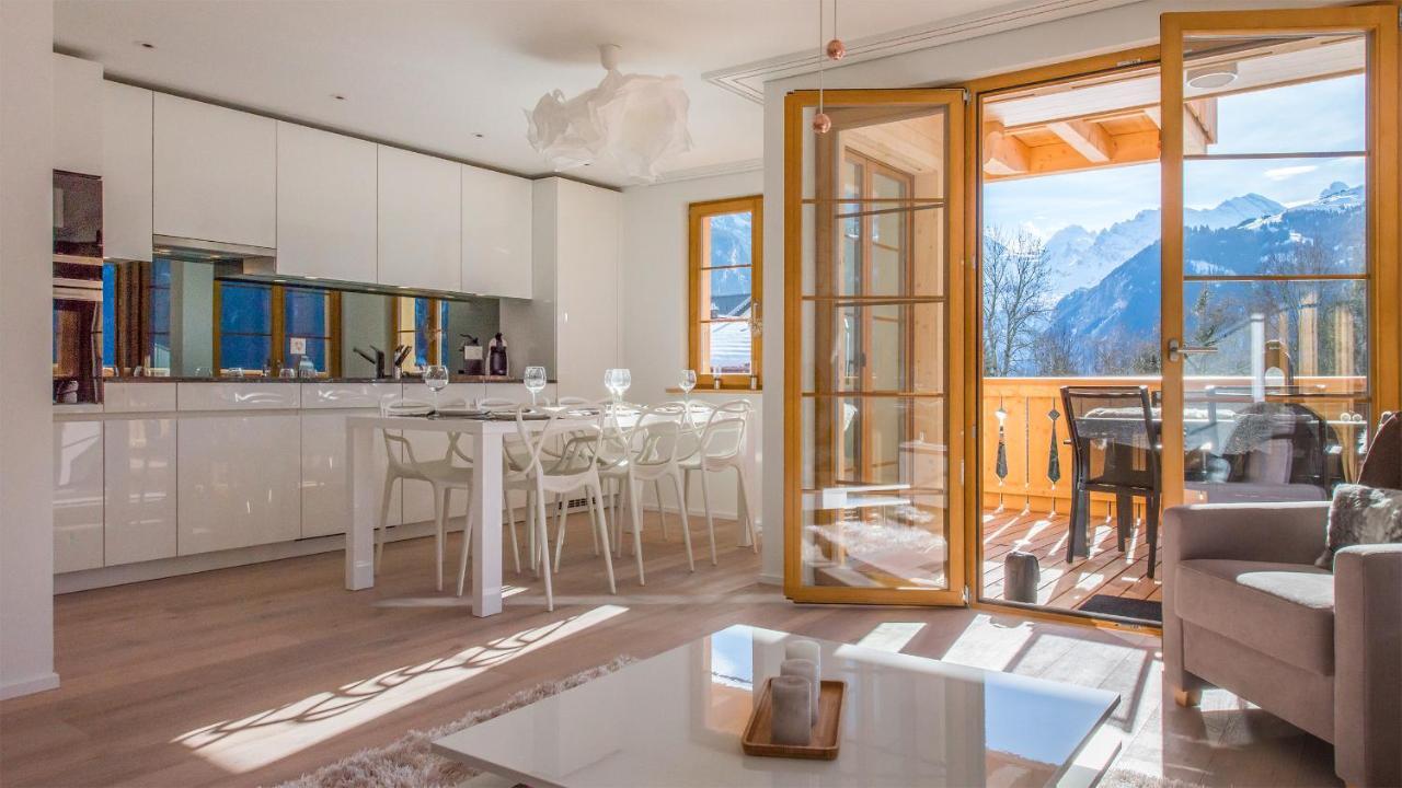 Panoramapark Soleil Chalet E Wengen Dış mekan fotoğraf